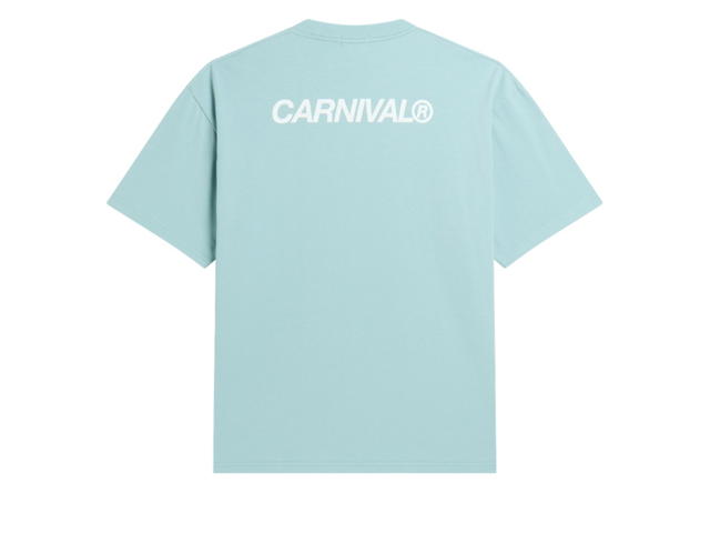 Carnival Carnival Essential Logo Ovs T-shirt Steel Blue - view 1