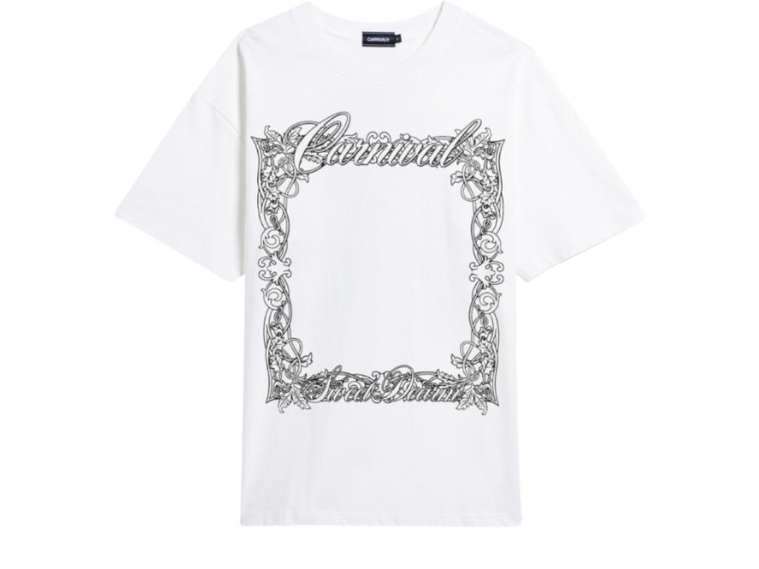 Carnival Carnival Frame Ovs Washed T-Shirt Offwhite (SS25)