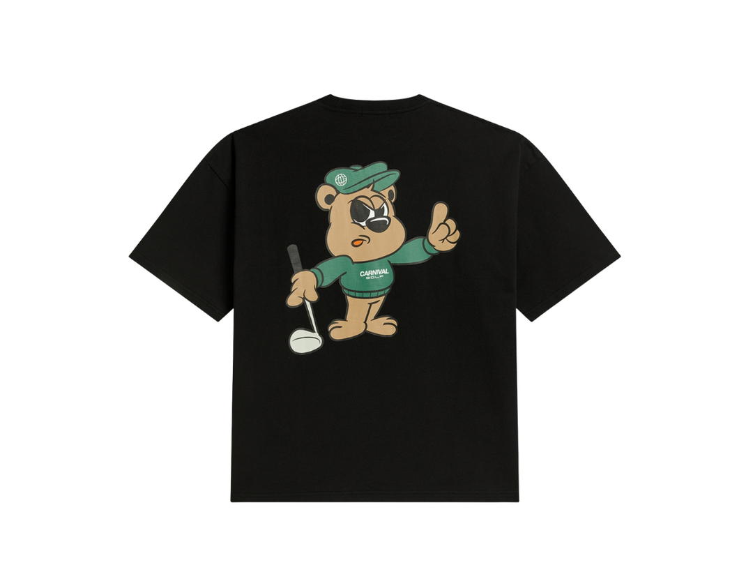 Carnival Carnival Golf Golfer Bernie Ovs T-Shirt Black