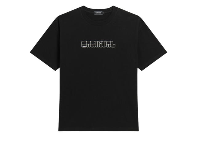 Carnival Carnival Geometric Logo Ovs T-shirt (SS25) Holiday In The Sun Black - view 1