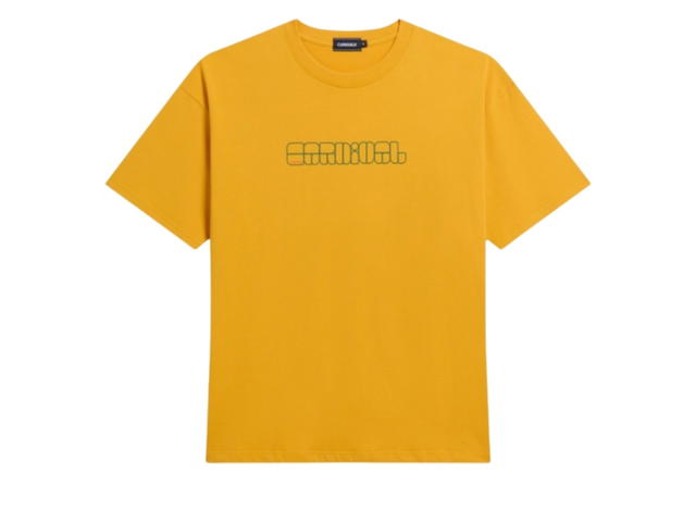 Carnival Carnival Geometric Logo Ovs T-shirt (SS25) Holiday In The Sun Yellow - view 1