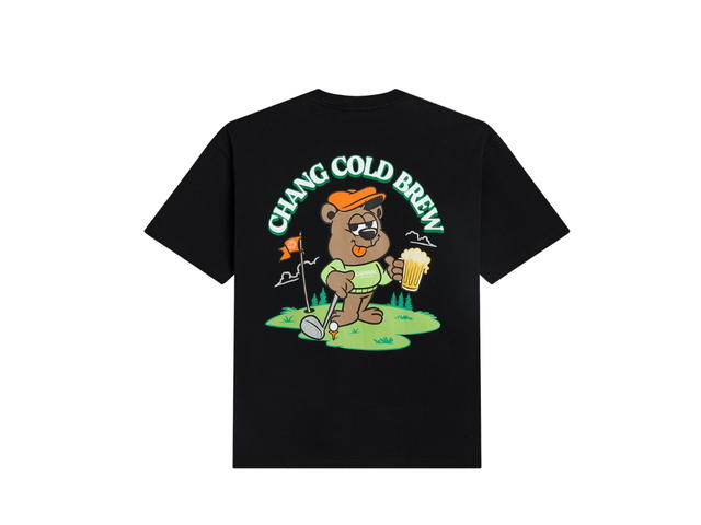 Carnival Carnival Golf x Chang Cold Brew Bernie Birdie Ovs T-shirt Black - view 1