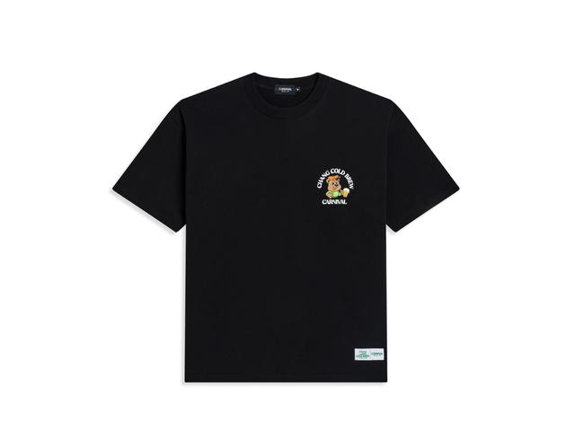 Carnival Carnival Golf x Chang Cold Brew Bernie Birdie Ovs T-shirt Black - view 2