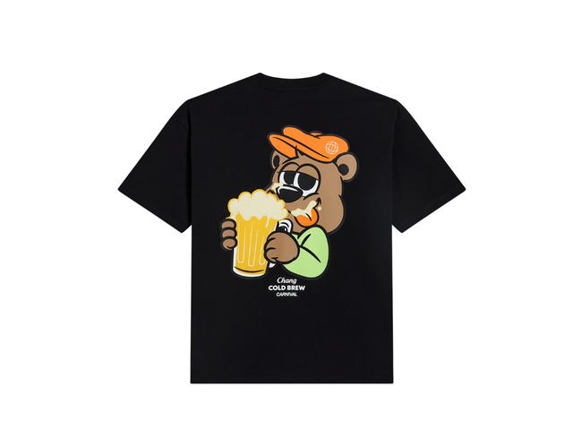 Carnival Carnival Golf x Chang Cold Brew Bernie Beer Ovs T-shirt Black - view 1