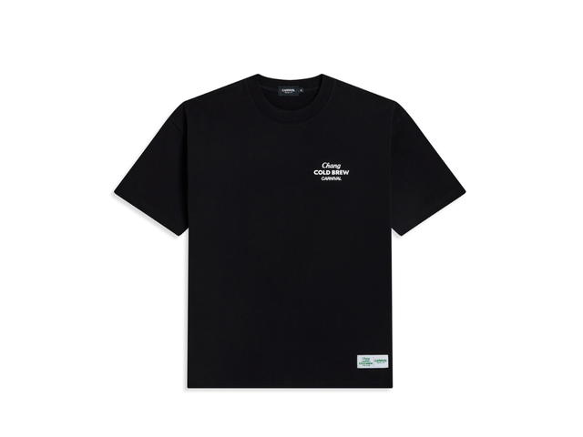 Carnival Carnival Golf x Chang Cold Brew Bernie Beer Ovs T-shirt Black - view 2