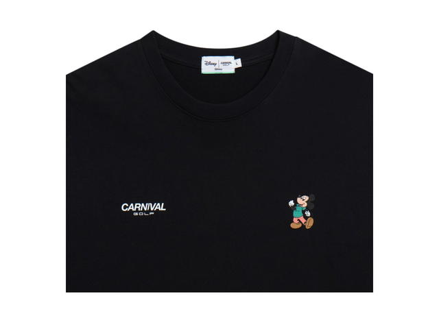 Carnival Carnival Golf X Disney Golf Ovs T-shirt Black - view 3