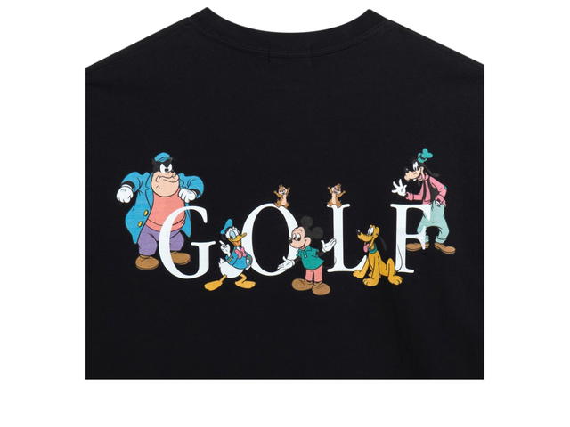 Carnival Carnival Golf X Disney Golf Ovs T-shirt Black - view 4
