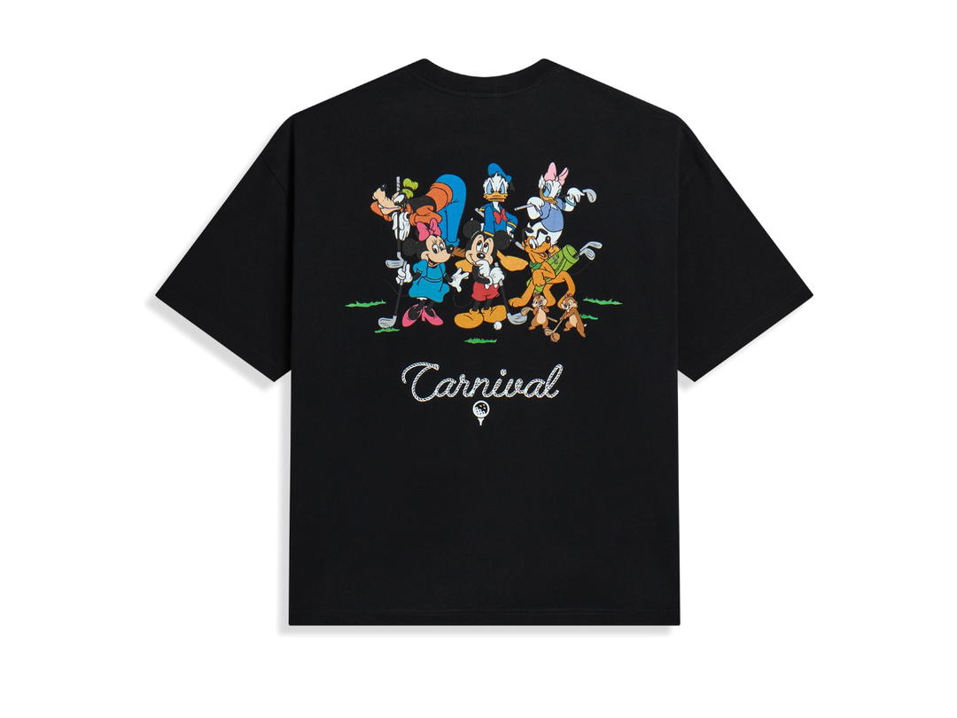 Carnival Carnival Golf X Disney Group Shot T-Shirt Black