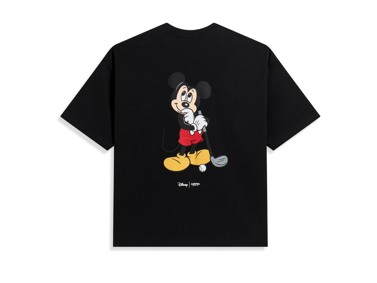 Carnival Carnival Golf X Disney Mickey Ovs T-shirt Black