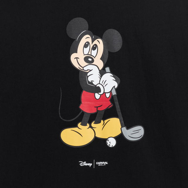 Carnival Carnival Golf X Disney Mickey Ovs T-shirt Black - view 4