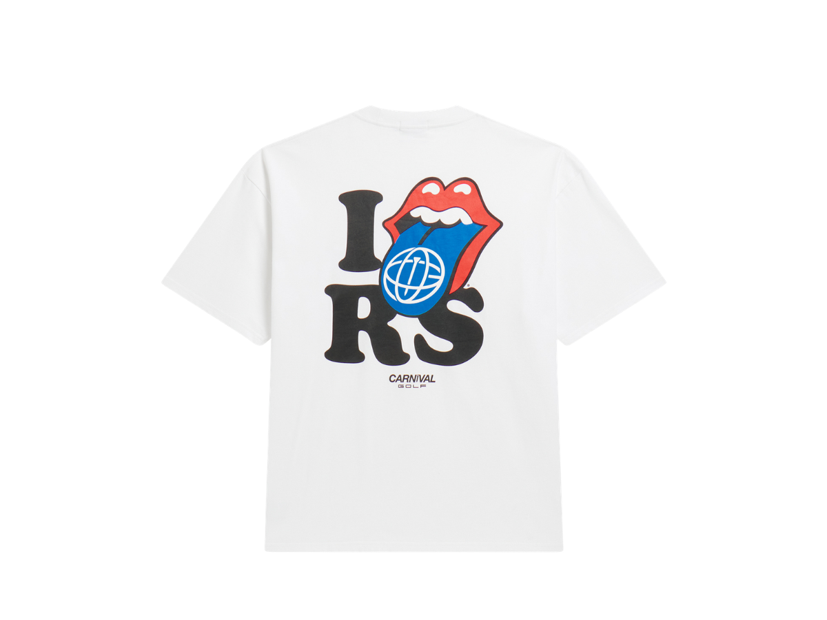 Carnival Carnival Golf X Rolling Stone Love Ovs T-shirt White