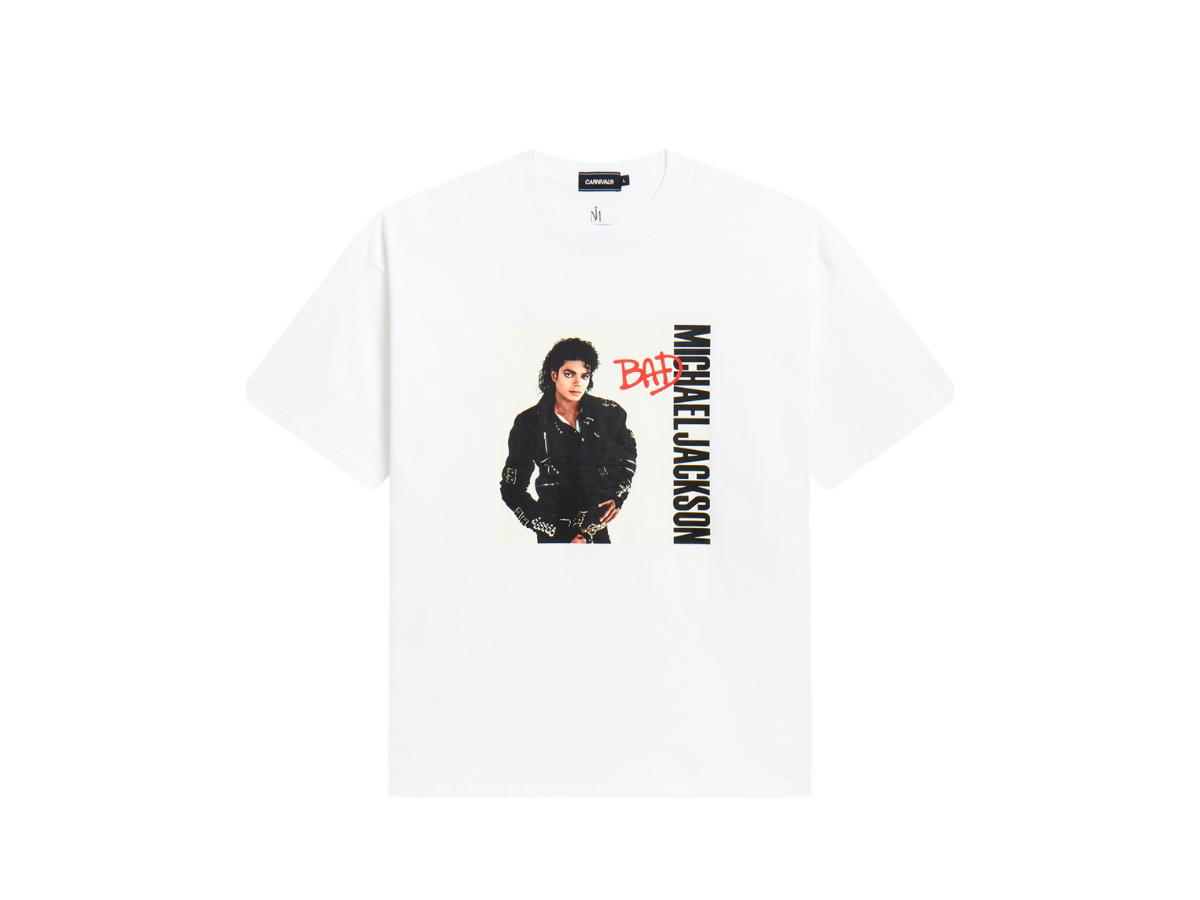 Carnival Carnival Michael Jackson Bad Ovs T-shirt White