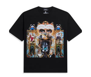 Buy Carnival Michael Jackson Dangerous Ovs T-shirt Black at Sasom – Authentic and Ready to Ship