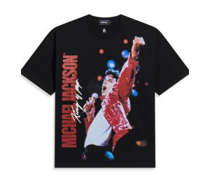 Buy Carnival Michael Jackson Live Icon Ovs T-shirt Black at Sasom – Authentic and Ready to Ship