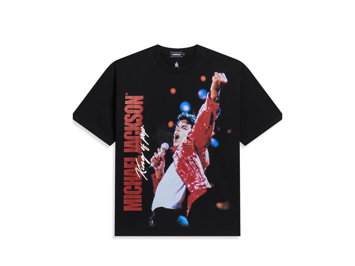 Carnival Carnival Michael Jackson Live Icon Ovs T-shirt Black