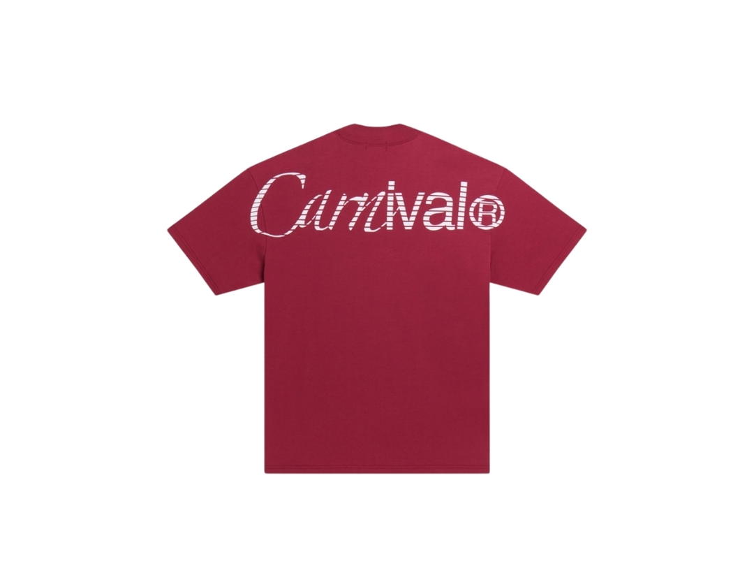 Carnival Carnival Merge Ovs T-Shirt Wine Red FW25