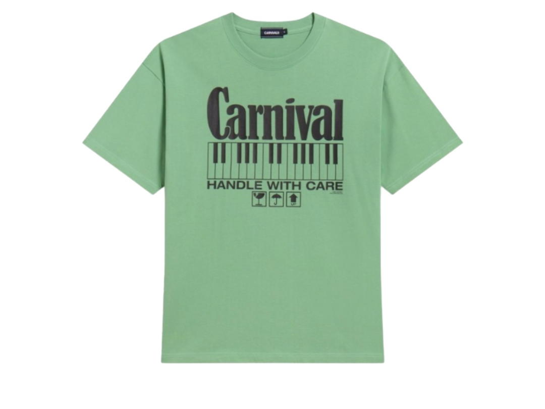 Carnival Carnival Melody Ovs Washed T-shirt (SS25) Holiday In The Sun Green