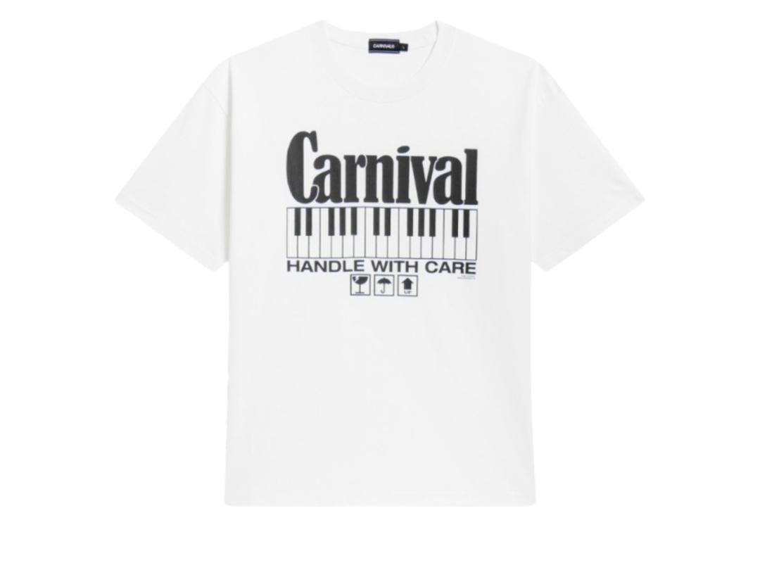 Carnival Carnival Melody Ovs Washed T-shirt (SS25) Holiday In The Sun Offwhite