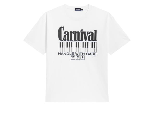 Carnival Carnival Melody Ovs Washed T-shirt (SS25) Holiday In The Sun Offwhite - view 1