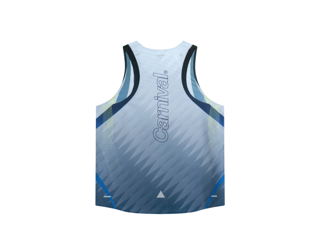 Carnival Carnival Running Berlin Solaris Race Singlet Blue - view 2