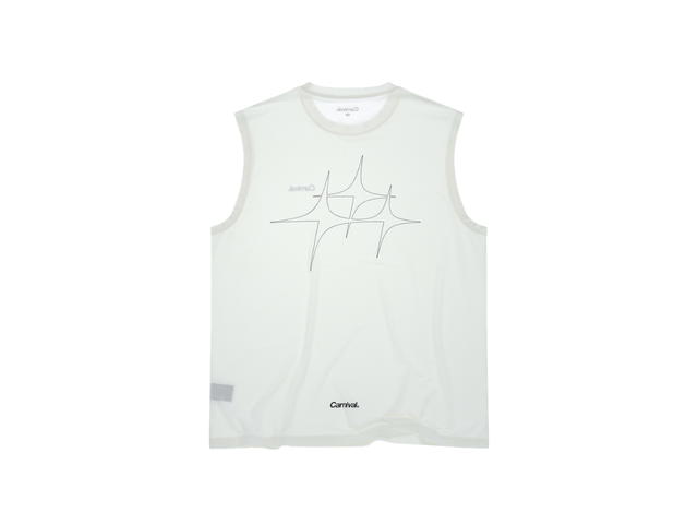 Carnival Carnival Running Muscle Core Tank Bone - view 2