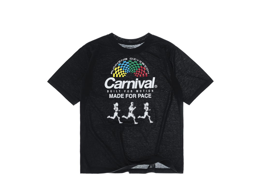 Carnival Carnival Running Made For Pace T-Shirt Black
