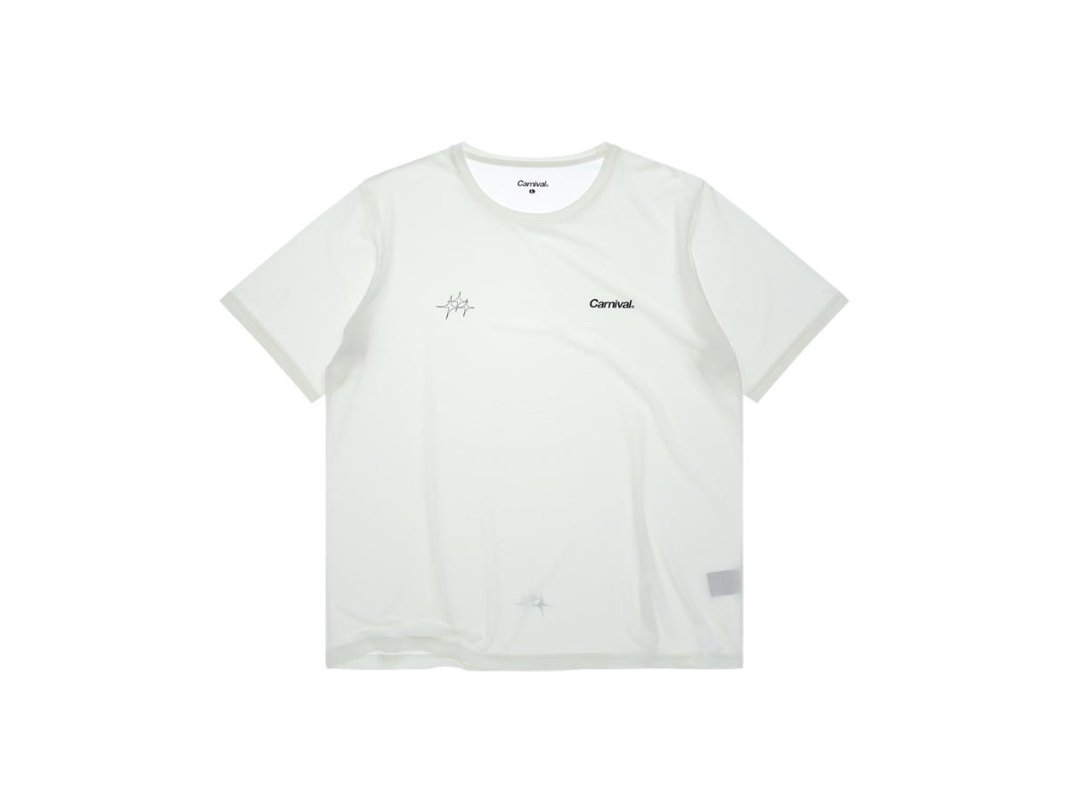 Carnival Carnival Running Pace Core Knit T-shirt Bone
