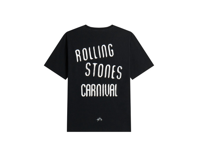 Carnival Carnival Running X Rolling Stone Hot Lips T-shirt Black - view 2