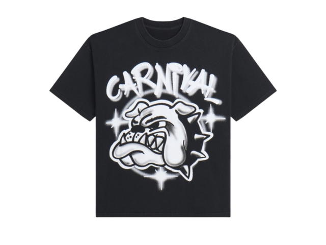 Carnival Carnival Spike Ovs T-shirt Black - view 1