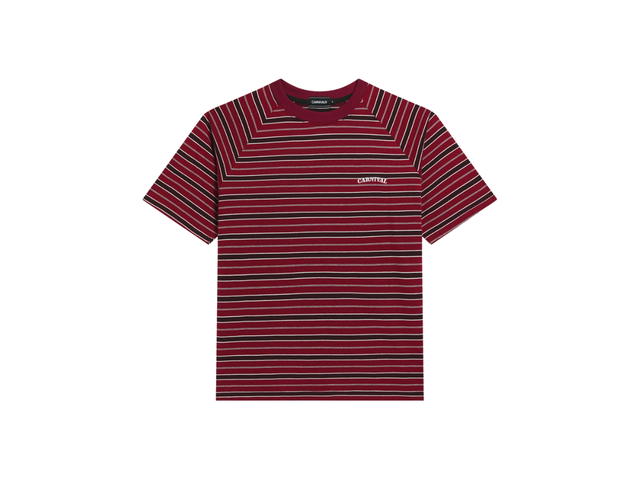 Carnival Carnival Striped Ovs T-shirt Red (SS26) - view 1
