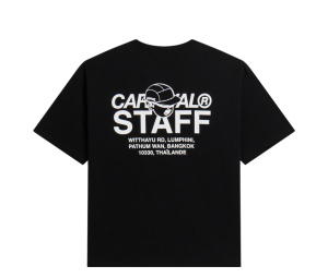 Buy Carnival Staff Ovs T-shirt x Paperboy Black at Sasom – Authentic and Ready to Ship