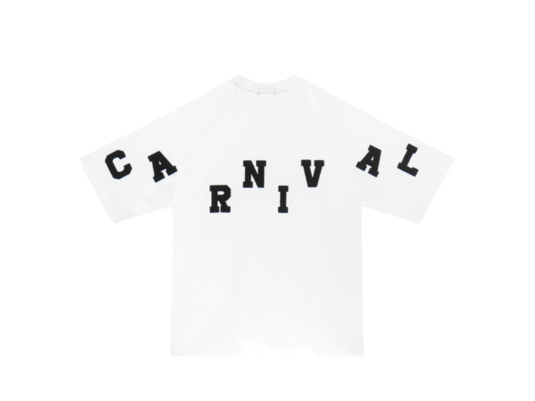 Carnival Carnival Scatter Raglan T-shirt (SS25) Holiday In The Sun Offwhite