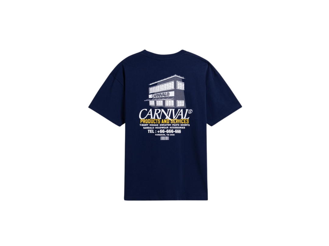 Carnival Carnival Service T-Shirt Navy (SS25)
