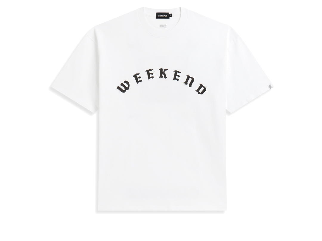 Carnival Carnival WEEKEND ARC OVS T-SHIRT White