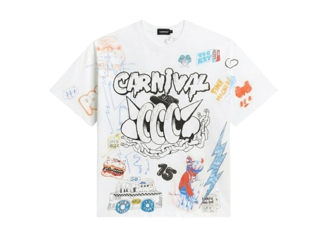 Carnival Carnival X Benzilla Loook Ovs T-shirt White