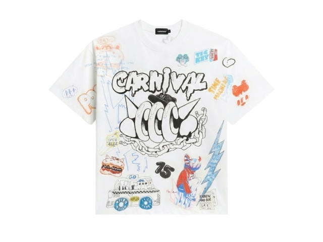 Carnival Carnival X Benzilla Loook Ovs T-shirt White - view 1