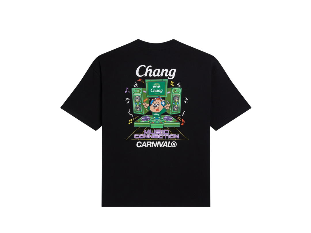 Carnival Carnival x Chang Music Connection T-shirt Black Black