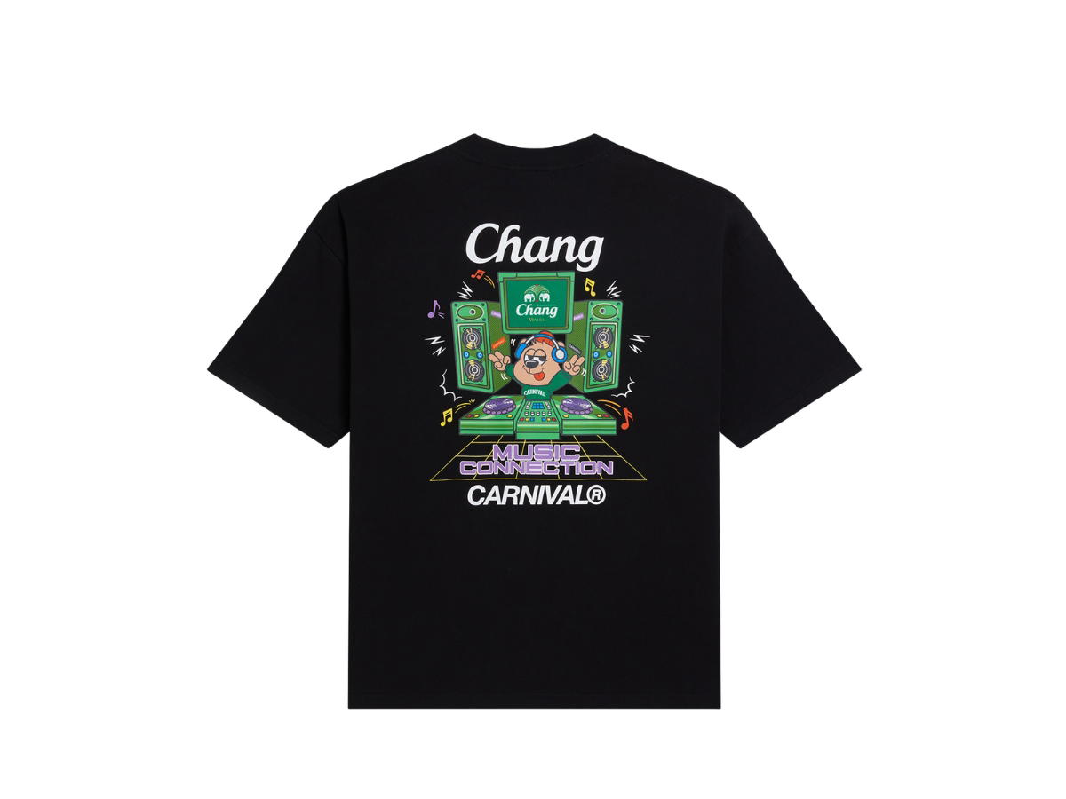 Carnival Carnival x Chang Music Connection T-shirt Black Black