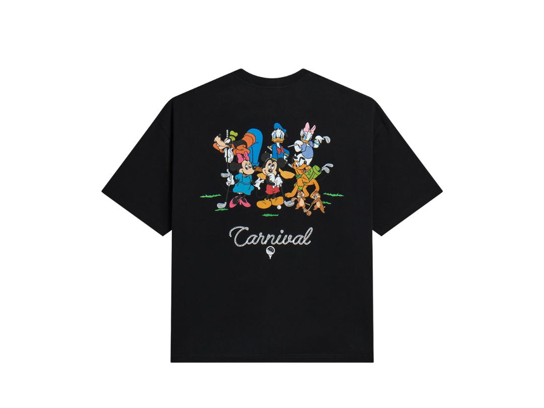 Carnival Carnival X Disney Golf Group Shot T-shirt Black