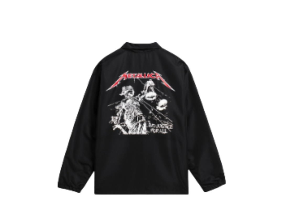 Carnival Carnival x Metallica Coach Jacket Black