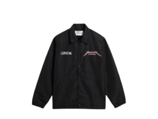 Carnival Carnival x Metallica Coach Jacket Black - view 2
