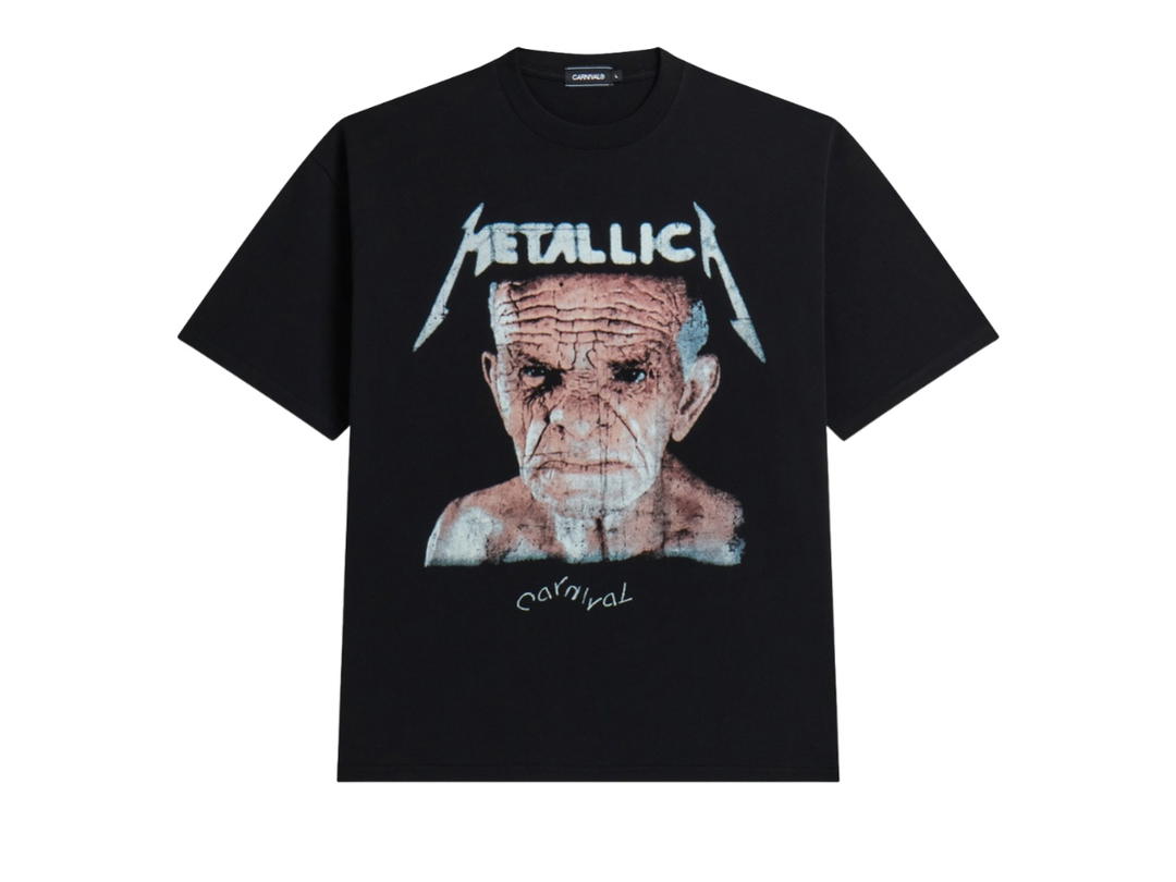 Carnival Carnival x Metallica Enter Sandman Ovs T-Shirt Black