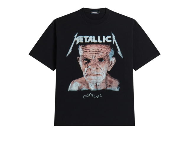 Carnival Carnival x Metallica Enter Sandman Ovs T-Shirt Black - view 1