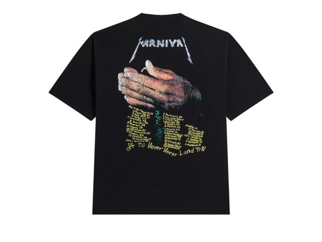Carnival Carnival x Metallica Enter Sandman Ovs T-Shirt Black - view 2