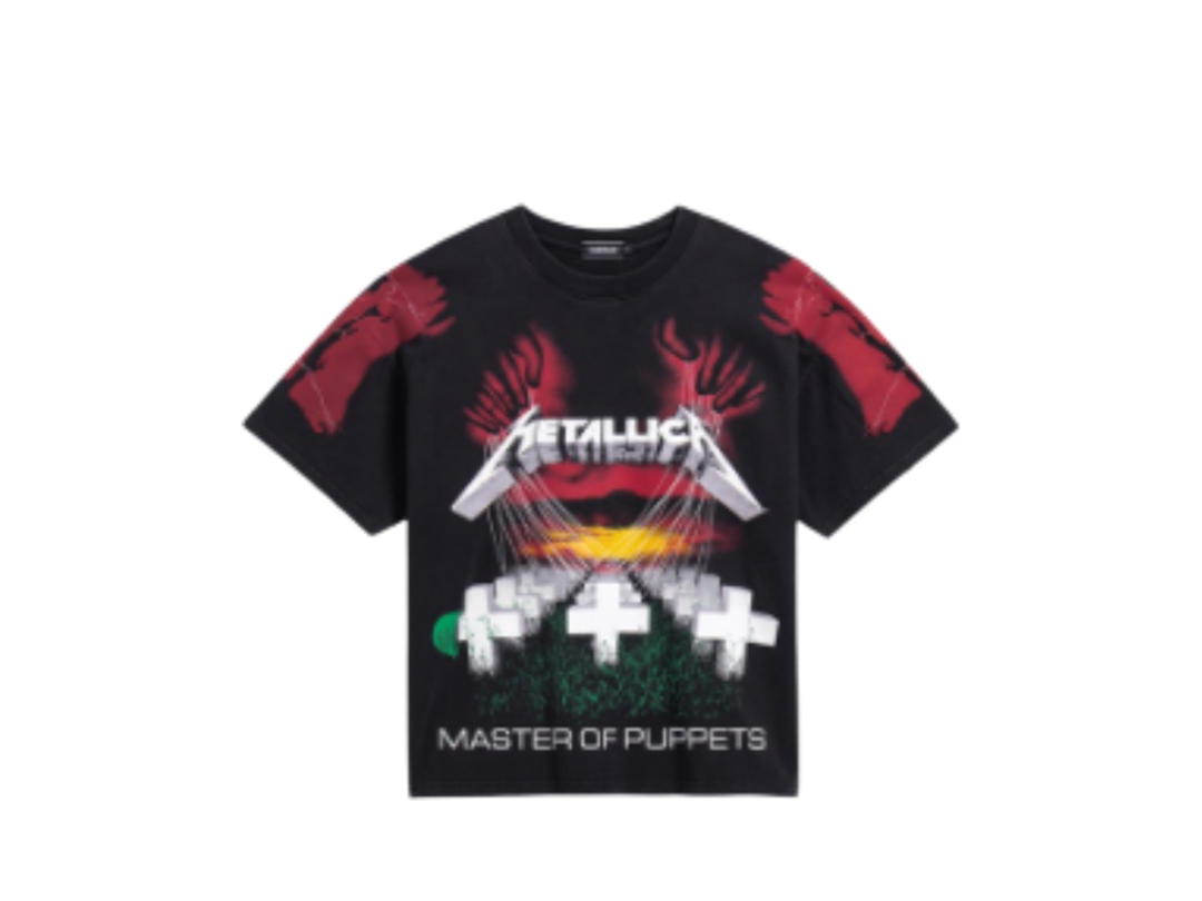 Carnival Carnival x Metallica Master Of Puppets Ovs T-Shirt Black