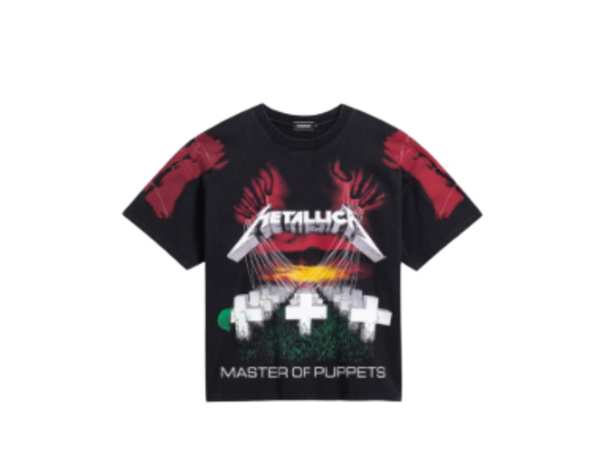 Carnival Carnival x Metallica Master Of Puppets Ovs T-Shirt Black