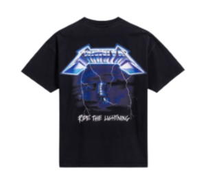 Buy Carnival x Metallica Ride The Lightning Ovp Ovs T-Shirt Black at Sasom – Authentic and Ready to Ship