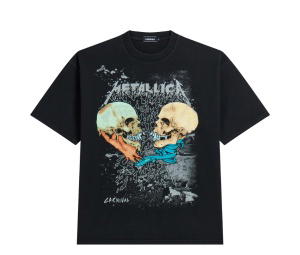 Buy Carnival x Metallica Sad But True Washed Ovs T-Shirt Black at Sasom – Authentic and Ready to Ship