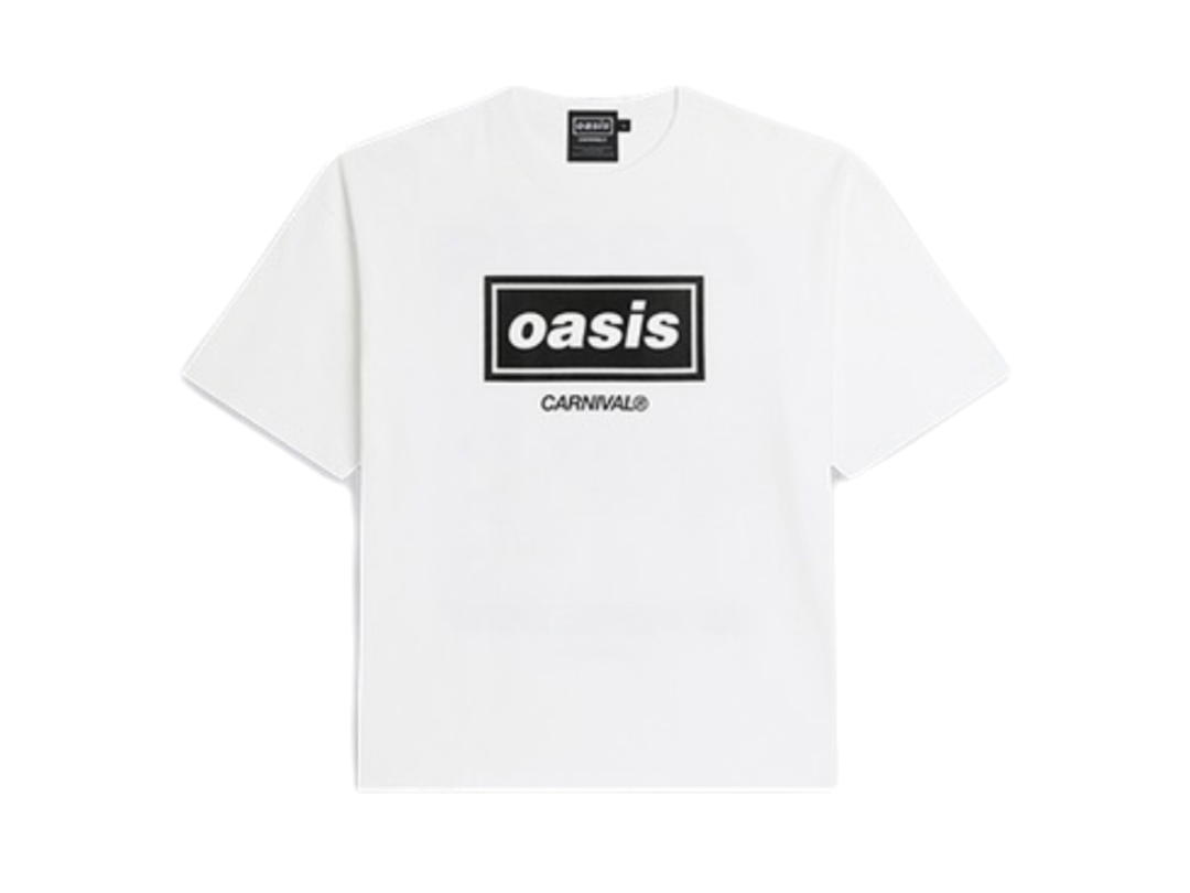 Carnival Carnival X Oasis Be Here Now Ovs T-shirt White