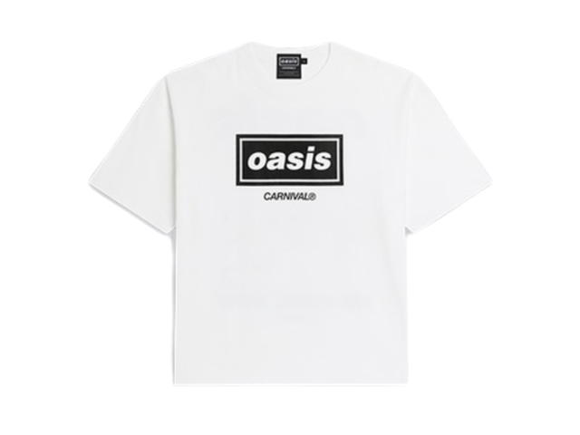 Carnival Carnival X Oasis Be Here Now Ovs T-shirt White - view 1